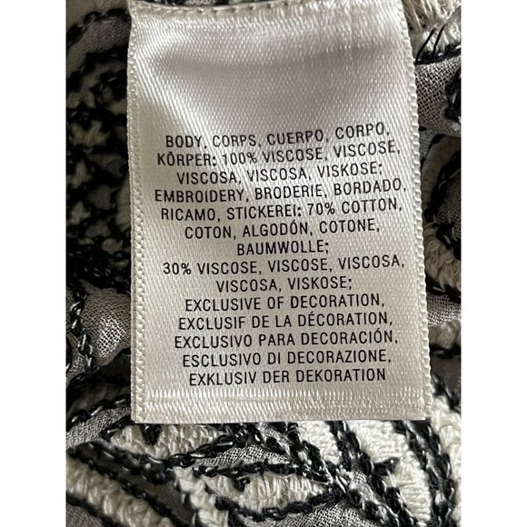 Anthropologie Meadow Rue Womens Embroidered Sleeve Blouse Gold 10 - Picture 6 of 11